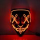 thumbnail image 1 of Máscara Máscara Iluminada De Halloween PP Luz Fría Máscara Ergonómica LED Aterradora Brillante Para Cosplay, 1 of 5