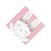 Bunny Bev Napkin Hat - Party Supplies - 16 Pieces