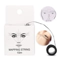 thumbnail image 1 of Hilo de marcador de cejas de 10 m, herramienta de línea de hilo de marcador de cejas Microblading de cadena de mapeo pre entintada(Línea preentintada) Pestañas Bordadas Crtynell NO, 1 of 7