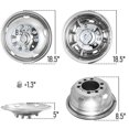 thumbnail image 2 of Simuladores de ruedas CXRCY 304 de acero inoxidable pulido F350, 2 of 7