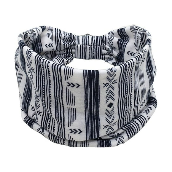 Headbands Bohemian Hairbands Wide-brimmed Bandana Turban Headscarves Exercise Gifts Fitness Jogging Tennis Yoga Type 10