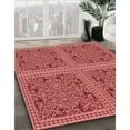 thumbnail image 3 of Ahgly Company Machine Washable Indoor Rectangle Transitional Red Area Rugs, 2' x 4', 3 of 7