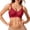 ADE30-Red, variant on Lumtrix Sports Bras For Women High Support Wireless Underwear For Older Women Plus Size Full Coverage Seamless Brassiere Beige M