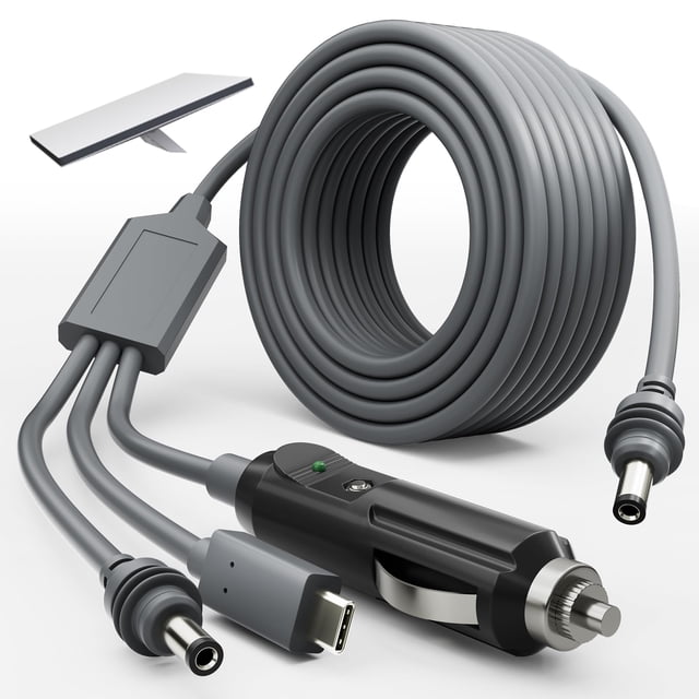 Cable de alimentación EAZUSE Starlink Mini 3 en 1 de 5 m con USB-C de 100 W