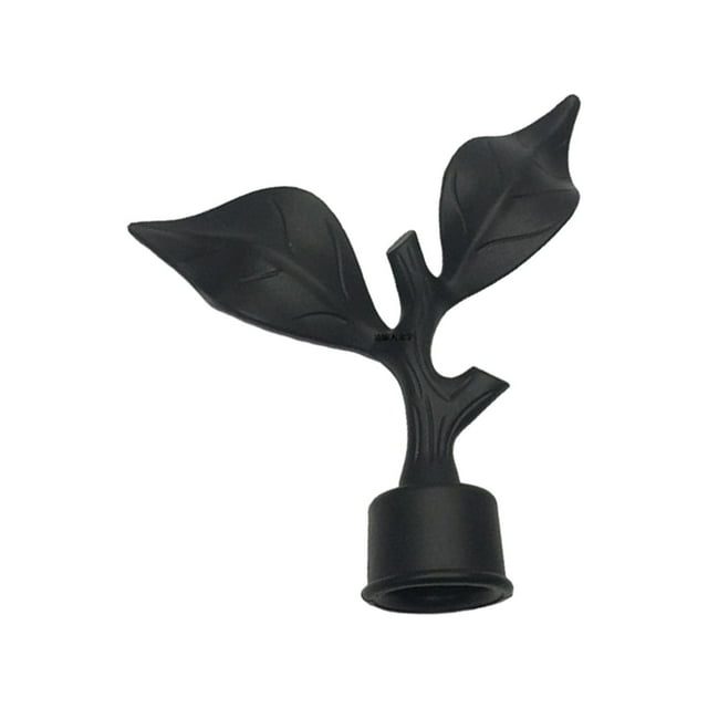Embouts de Tringle à Rideaux, Embouts de Tringle à Rideaux Capuchon Décoratif de Remplacement, Embout Capuchon Embouts de Tringle à Rideaux Décoration, Bouchon de Tête de Tringle à Rideaux pour Fenêtre Maison Bureau, Têtes de Tringle à Draperies Accessoires Vintage C