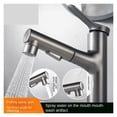 thumbnail image 3 of Brass Body Hot Cold Water Put Out Mix Tap Basin Faucet ,Versatile Features, 3 of 6
