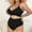 Black, variant on Aloohaidyvio Plus Size Swimsuits for Women Plus Size Swimsuits for Women 2 Piece High Waisted Modest Bathing Suits Size L-4XL