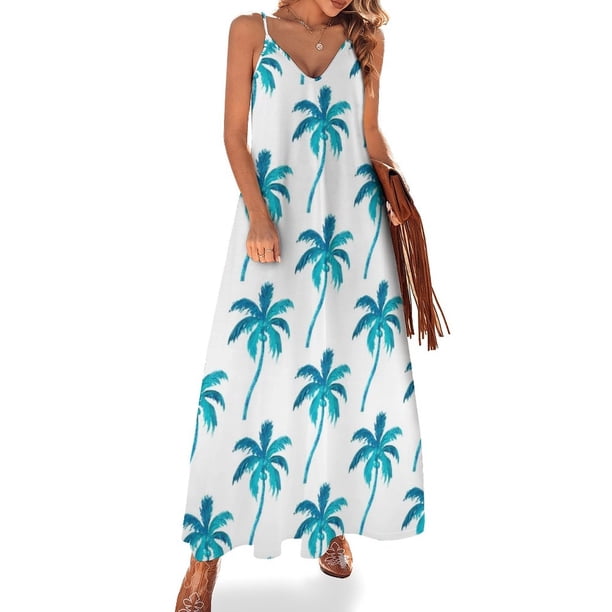 Piers Toile Feminista en Azul Real con Mujeres de Todo el Mundo Vestido Sin Mangas Vestido mujer vestidos de mujer lujo