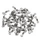 thumbnail image 4 of 50 piezas de eslabones giratorios de barril de pesca con conector de seguridad a presión, anillos sólidos, tamaño 5, 6, 7, 8 y 10, 4 of 7