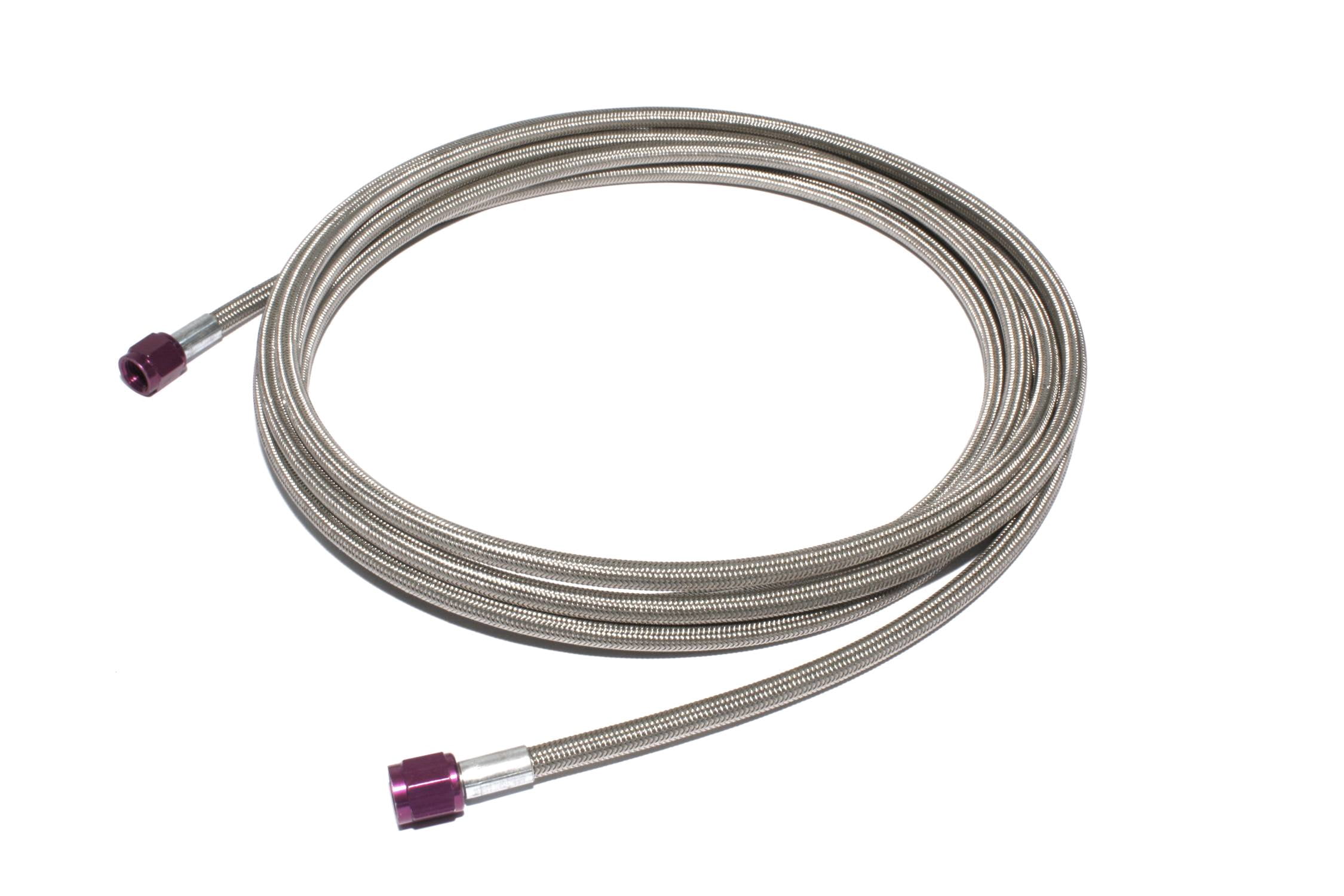 Zex 16 Ft Long 4an Braided Hose With Purple Ends Walmart Canada