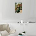 thumbnail image 5 of [2D Flat]1pc Vintage Cat in the Garden Metal Tin Sign - 8x12 Inch Rustic Iron Wall Art with Gardening Cat &amp; "Work in My Garden" Quote, for Home, Office, Cafe, Bar, Garage, Cat Decor, 5 of 7