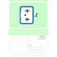 thumbnail image 1 of Set cumpleaños gracias tarjeta postal correo lado 20pcs, 1 of 3
