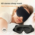 thumbnail image 3 of Masque de Sommeil 3D Bloquant la Lumière pour les Yeux Aide Douce pour les Yeux, 3 of 7
