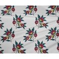 thumbnail image 4 of oneOone Polyester Lycra Fabric Leaves & Floral Block Print Fabric By Yard 56 Inch Wide, 4 of 4