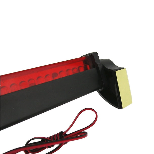 Luz de estacionamiento LED, luz trasera de advertencia de tercer freno LED de 12 V para automóvil, luz de tercer freno LED diseñada para la perfección