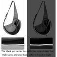 thumbnail image 3 of Pet Dog Sling Carrier Breathable Mesh Travel Safe Sling Bag Carrier for Dogs Cats, 3 of 6