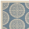 thumbnail image 5 of SAFAVIEH Linden Derbhile Floral Area Rug, Blue/Cream, 5'1" x 7'6", 5 of 7