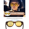 thumbnail image 4 of TINHAO Night Driving Glasses Fit Over Prescription Glasses Anti Glare Night Vision Glasses for Men Women, 4 of 8