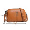 thumbnail image 3 of Bolsa Embragues de cuero genuino Diseñador Moda cruzados Cremallera Feminina Ndcxsfigh Para Estrenar, 3 of 9