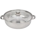 thumbnail image 4 of 2-layer stainless steel steamer - 27 cm/11 inches, cooker, double boiler, steamer for soup, 4 of 5