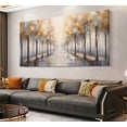thumbnail image 4 of Cuadro Decorativo Canvas Arboles Colores Tipo Óleo Hd Grande No Sintetico De Galeria, 4 of 4