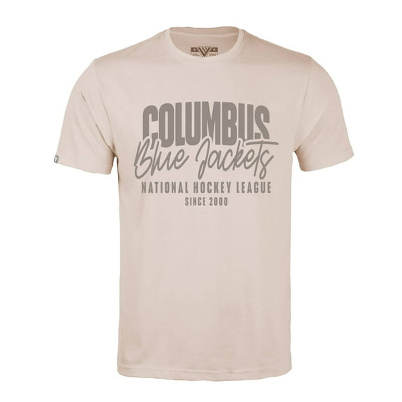 Men's Levelwear  Khaki Columbus Blue Jackets  Richmond Response T-Shirt