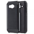 thumbnail image 2 of SAMSUNG GALAXY J5 (2015) SILKEE ARMOR ANTI SHOCK PC+TPU DUAL HYBRID CASE - BLACK LUXMO No, 2 of 4