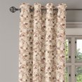 thumbnail image 2 of Ambesonne Ivory Grommet Curtain, Autumn Leaves Branches, 50" x 96", Cream Umber Cocoa, 2 of 6