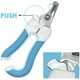 thumbnail image 3 of Dog Nail Clippers, Stainless Steel Pet Nail Clippers with Lock, Pet Grooming Nail Clippers Trimmer (Blue), 3 of 5