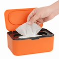 thumbnail image 1 of Wipes Dispenser, Wipe Holder for Baby & Adult, Refillable Wipe Container, Keeps Wipes Fresh, One-Handed Operation. Non-Slip, Easy Open/Close Wipes Po, 1 of 5