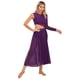 thumbnail image 4 of Vestidos de leotardo de patinaje y gimnasia para mujer, tutú, Ropa de baile de Ballet, malla transparente con abertura lateral, traje de actuación de danza lírica moderna, 4 of 5