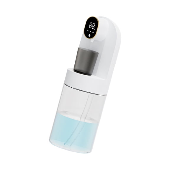AOOOWER Automatic Digital Mouthwash Dispenser with 4 Modes & Magnetic Cups Wall Mounted