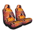 thumbnail image 2 of Cauagu Halloween Print Car Seat Covers,Universal Automotive Seat Covers Car Seat Protectors Easy to Install Car Cover Car Accessories Auto rucks Van & SUV-1, 2 of 9