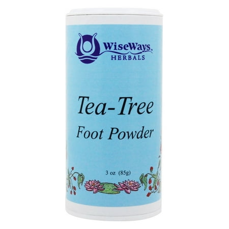 Wise Ways - Foot Powder Tea Tree - 3 oz.