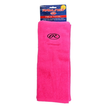 *Rawlings 3-Pack Field Towel (pink)