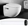 thumbnail image 3 of Dioche White Color Flush Pipe, Installation Simple Convenient PP Material Toilet Parts, For Bathroom Drain Toilet, 3 of 8