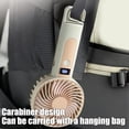 thumbnail image 4 of Compact Handheld Digital Fan USB-Rechargeable Double-Use Stand Or Handheld Compact And Portable Dynamoelectric Fan 120 Speed Settings, 4 of 6