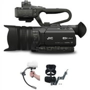 JVC GY-HM170UA 4KCAM with Merlin Stabilizer and Arm & Vest Upgrade Kit