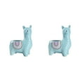 thumbnail image 1 of Wweixi 1/2/3 Animal Shape Pots Durable Materials For In Garden For Small Spaces Eco-friendly Crooked Head skyblue 2PCS, 1 of 6