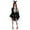 Black, variant on Bunny Girl Tuxedo Dress for Night Bars Stage Parties Elegant Rabbit Outfit Party