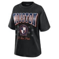 thumbnail image 2 of Women's WEAR by Erin Andrews  Black Houston Astros Oversized Boyfriend T-Shirt, 2 of 3