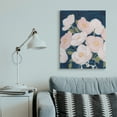 thumbnail image 2 of Stupell Industries Luminous Pink Floral Bouquet Over Deep Blue Black Framed, 11 x 14, Design by Grace Popp, 2 of 5