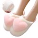 thumbnail image 2 of Likrtyny Unisex con forma corazón esponjosas antideslizantes suaves para parejas para interiores (rosa 40-41), 2 of 9