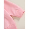 thumbnail image 7 of Suealasg Toddler Kids Baby Girl Birthday Outfit Long Sleeve Ruffle Cake Lollipop Embroidery Tops Tiered Skirt Headband Set 1T 2T 3T 4T Little Girl 3Pcs Fall Winter Clothes, 7 of 7