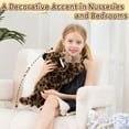 thumbnail image 7 of Tezituor 16" Leopard Stuffed animal Realistic Stuffed Cheetah Plush Toy Soft Body Pillow, 7 of 7