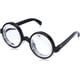 thumbnail image 1 of RV Gafas de nerd, negras, gafas de cuerno, nerd simpático, idiota especializado, extravagantes, carnaval, Mardi Gras, fiesta temática, disfraces, accesorios, 1 of 5