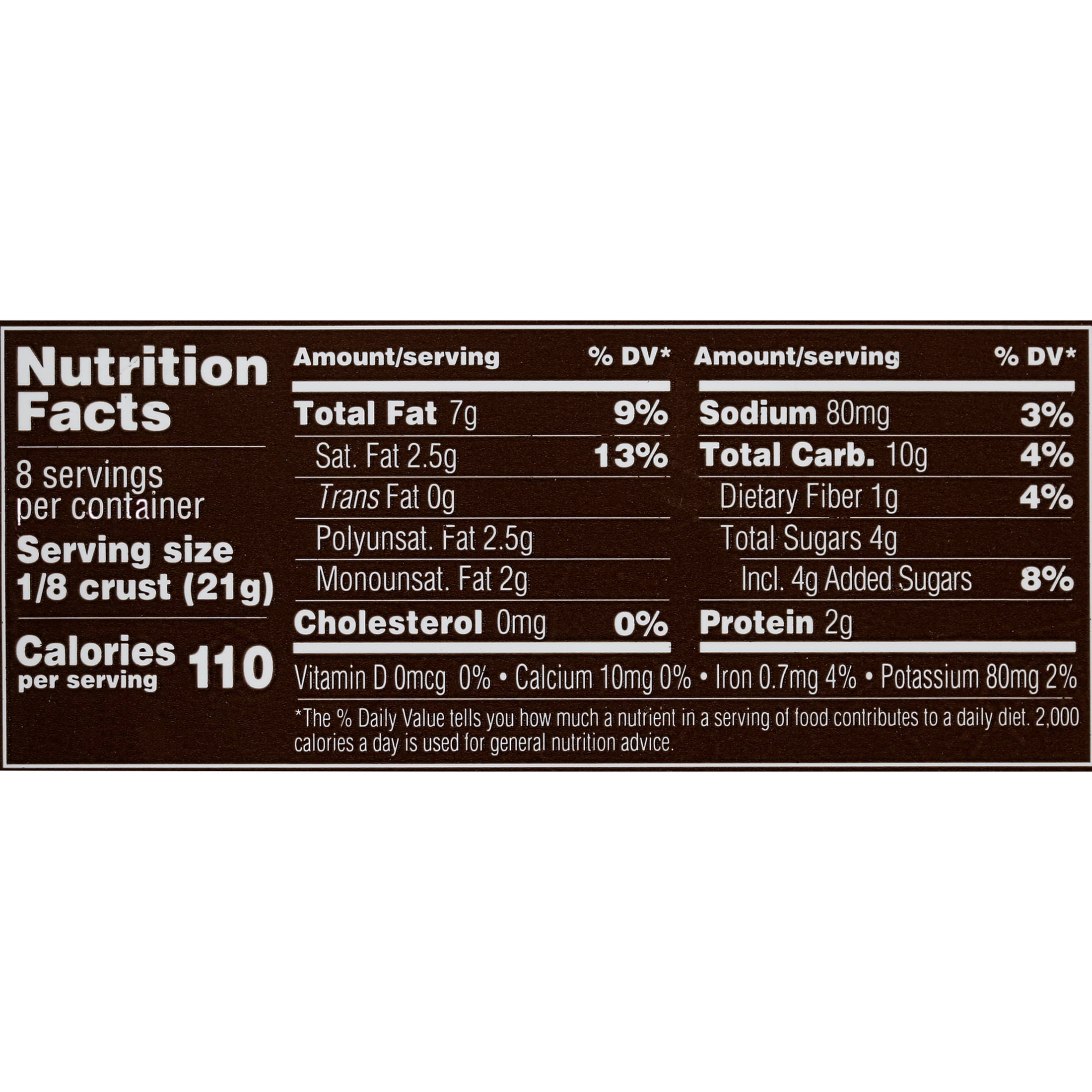(4 pack) Diamond of California Whole Chocolate Nut Pie Crust, Vegetarian, 6 oz, Aluminum Tray