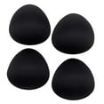 thumbnail image 4 of of Women' Sponge Bra Inserts for Sports , Black, 10x10cm, 4 of 7