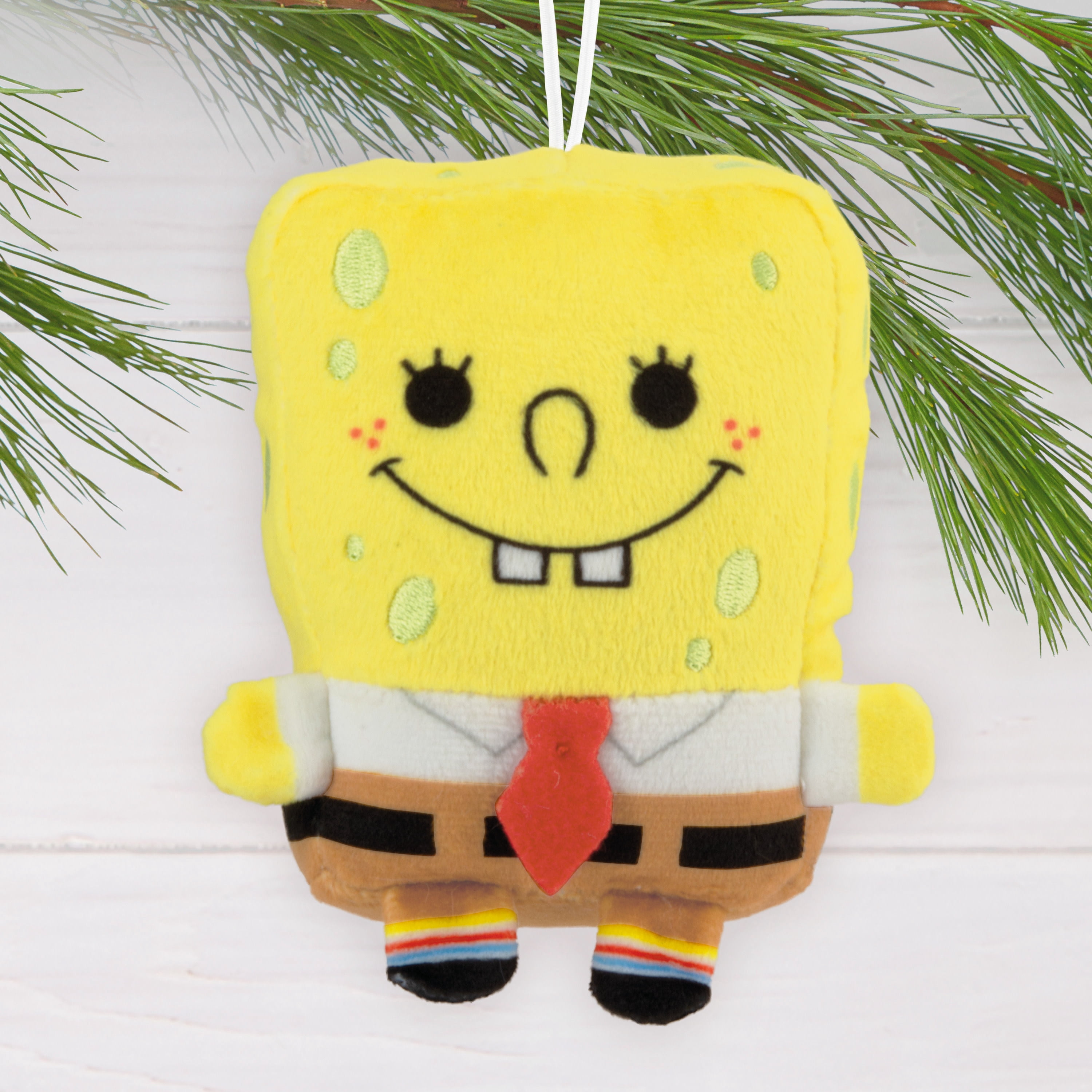Hallmark Christmas Ornament (SpongeBob SquarePants, Fabric), 1 Count