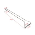 thumbnail image 4 of Bearachild Sola debajo del gabinete Stemware Rack Barra de cocina Alambre de acero inoxidable Soporte para colgar copas de vino Type4 NO4 Bearachild HA0679-03B, 4 of 6